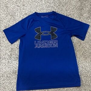 Under Armour Boys Heatgear Graphic T-Shirt Short Sleeve Tee Multicolor Youth LG